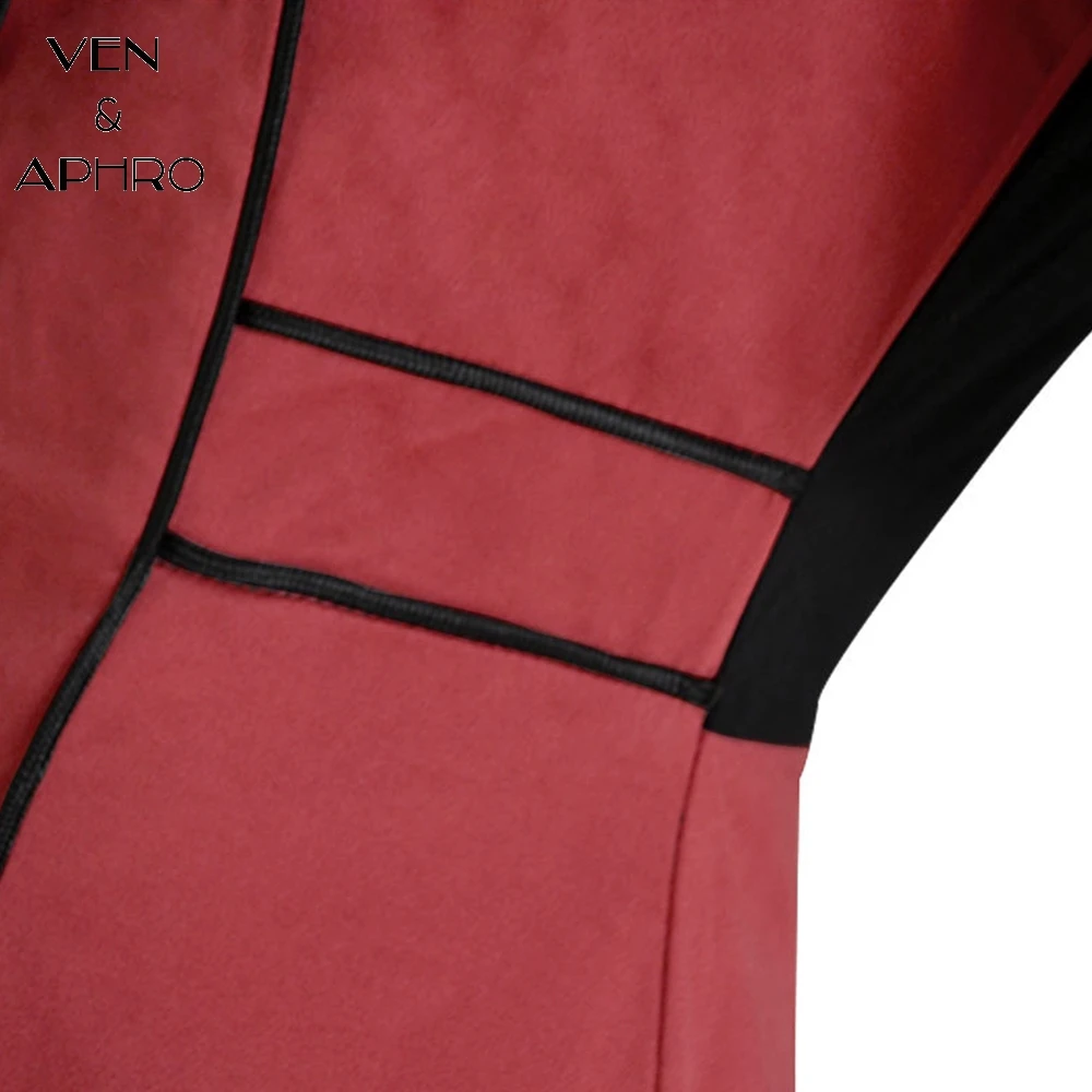 VA Винтаж платье Для женщин Туника элегантное 2017 складки осень vestidos Большие