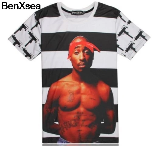 Новая одежда для маленькой девочки 2 Pac реперские кепки 3D Мужская и женская