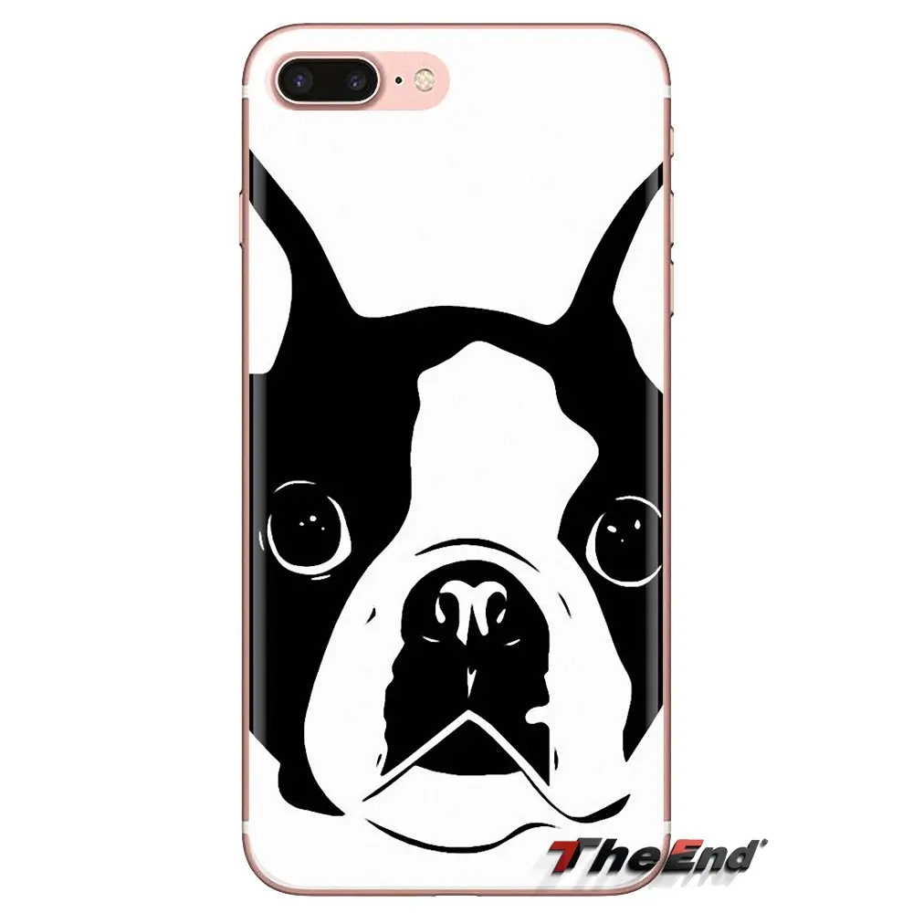 Для iPod Touch Apple iPhone 4 4S 5 5S SE 5C 6 6S 7 8 X XR XS Plus MAX мягкий прозрачный чехол для телефона Boston