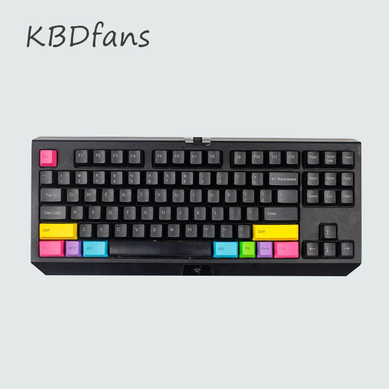 CMYW OEM профиль с 24 клавишами для проводной usb клавиатуры mechaniacl толстый PBT колпачок