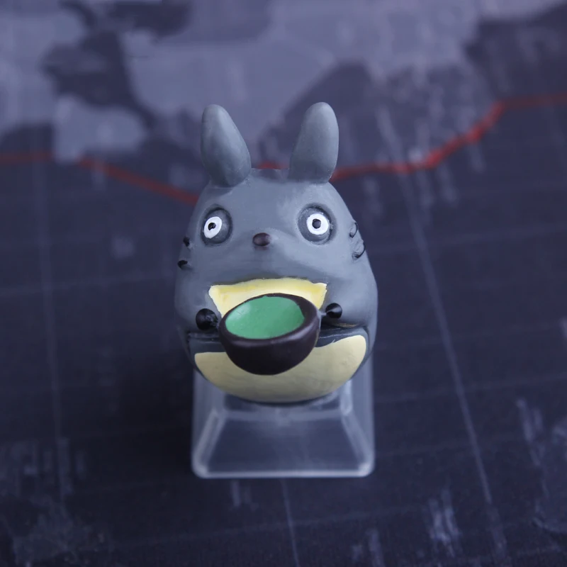 Мой сосед Тоторо пользовательский Мультфильм Ключ Крышка игра механическая клавиатура Ключ Крышка для вишневого переключателя