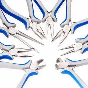 Кусачки Pandahall для ювелирных изделий, закаленные углеродом кусачки для резки концов из стали, бриллиантовые плоскогубцы, резак для проводов