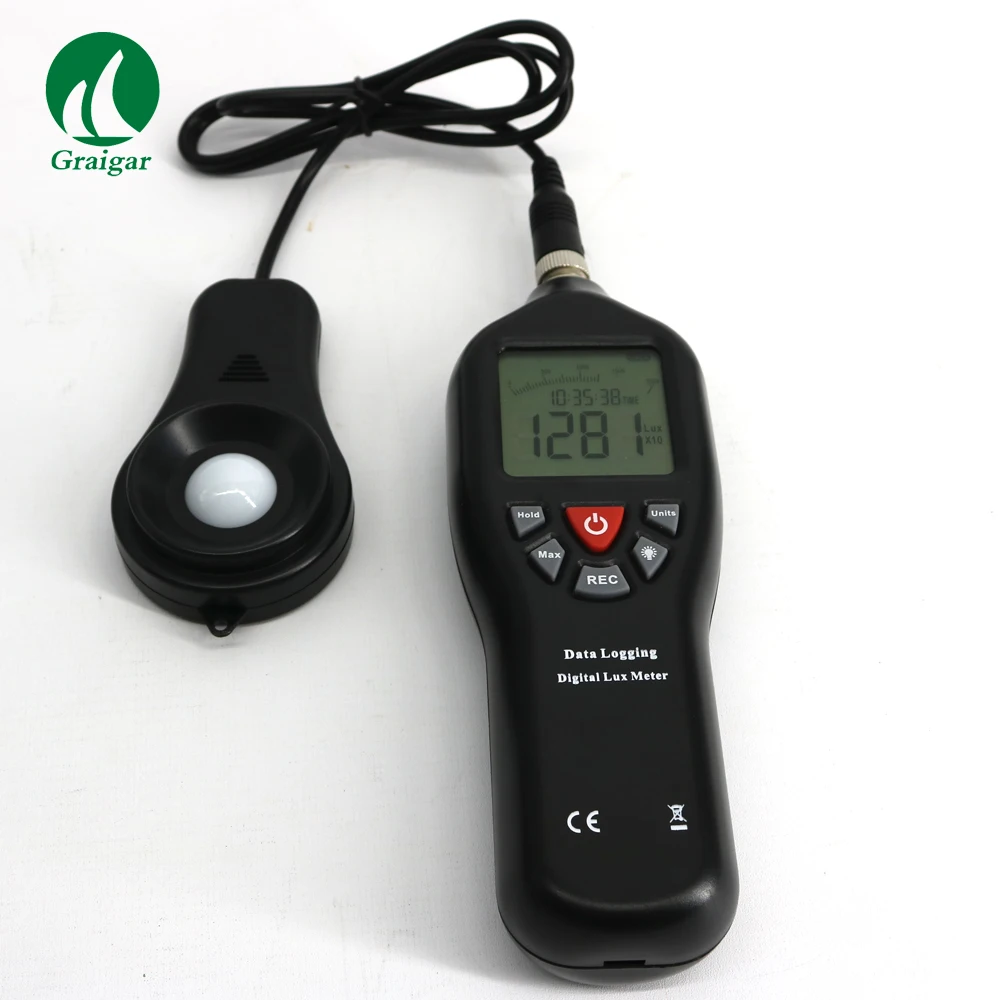 TL 600 цифровой Люкс метр регистрация данных с USB мода форма 0 1 200000lux УФ свет