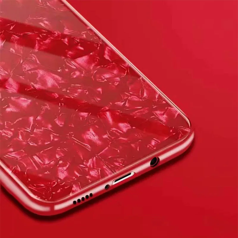 Чехол SemgCeKen из твердого мраморного закаленного стекла для huawei honor 8x max 8c 9 view note 10 v10 роскошный защитный жесткий чехол для телефона