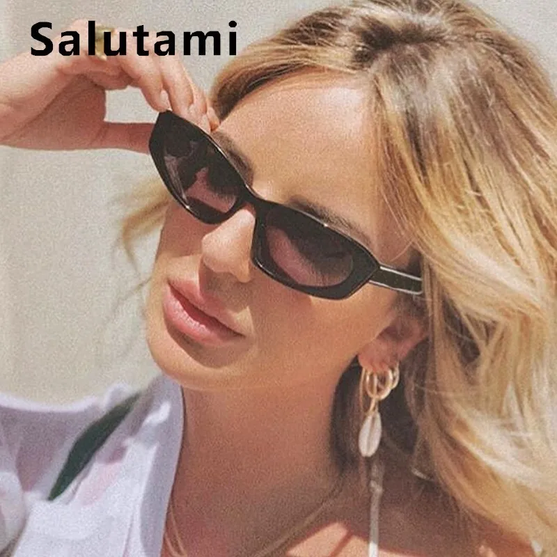 Маленькие квадратные солнцезащитные очки для женщин новинка 2019 Модные Винтажные