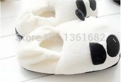 New Women Ladies Cute Panda Winter Warm Soft Plush Antiskid Indoor Home Slippers E6277 | Обувь