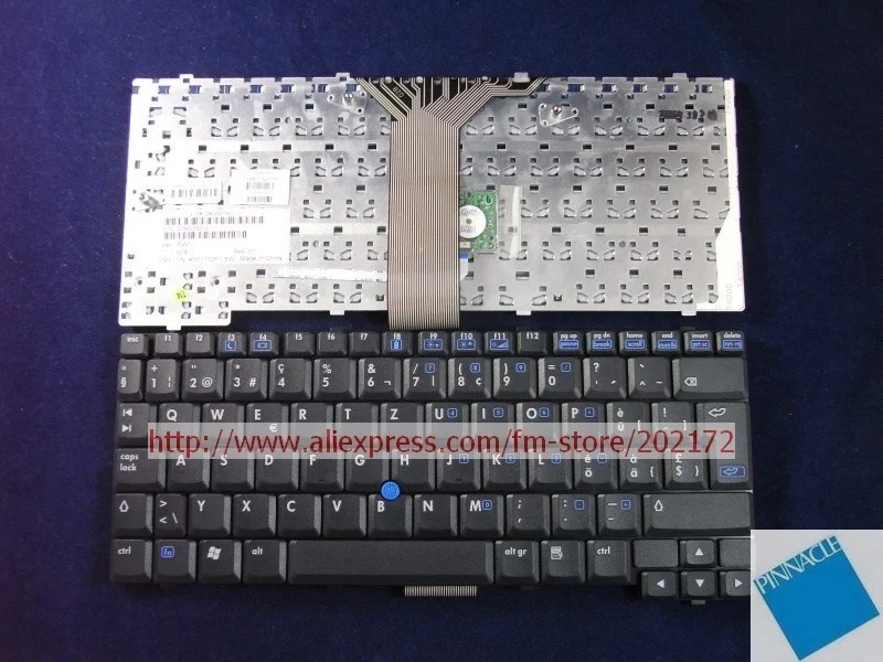 Новый черный ноутбук клавиатура 383458-111 PK13AU00180 для HP Compaq NC4200 TC4200 серии (Швейцария) |