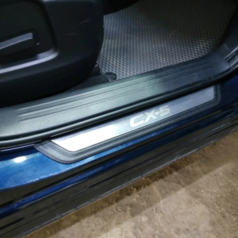 Для mazda cx30 cx 30 2019 2020 на молнии Wrong extraction аксессуары дверной порог скребок Добро