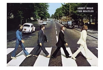 Модный современный плакат Abbey Road на заказ Стильный классический Декор дома