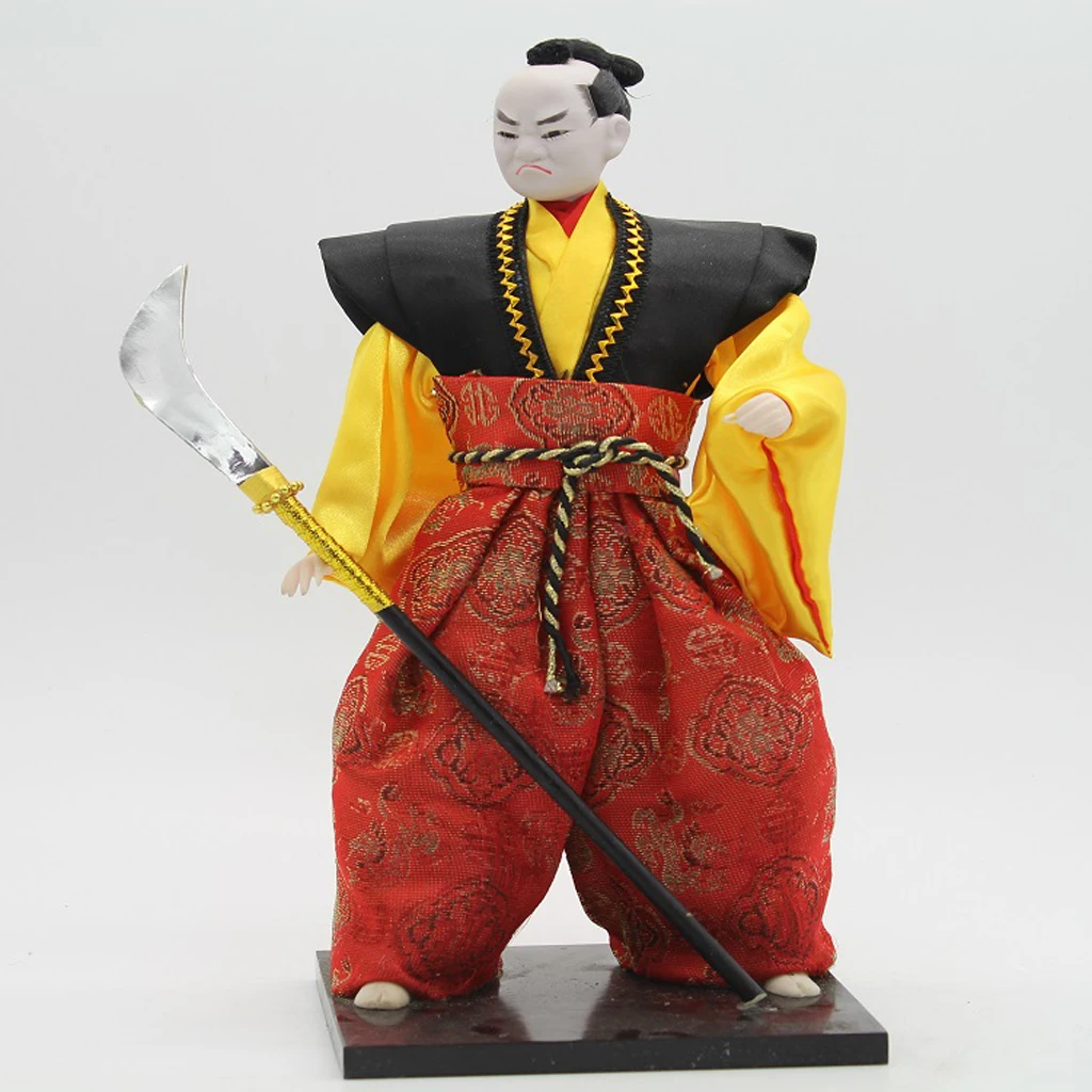 12 дюймовая современная японская самурайская мужская кукла восточные куклы