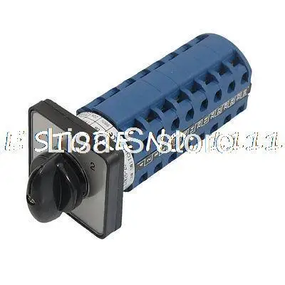 

AC 660V 20A 32 Terminals 3 Positions Rotary Selector Cam Changeover Switch