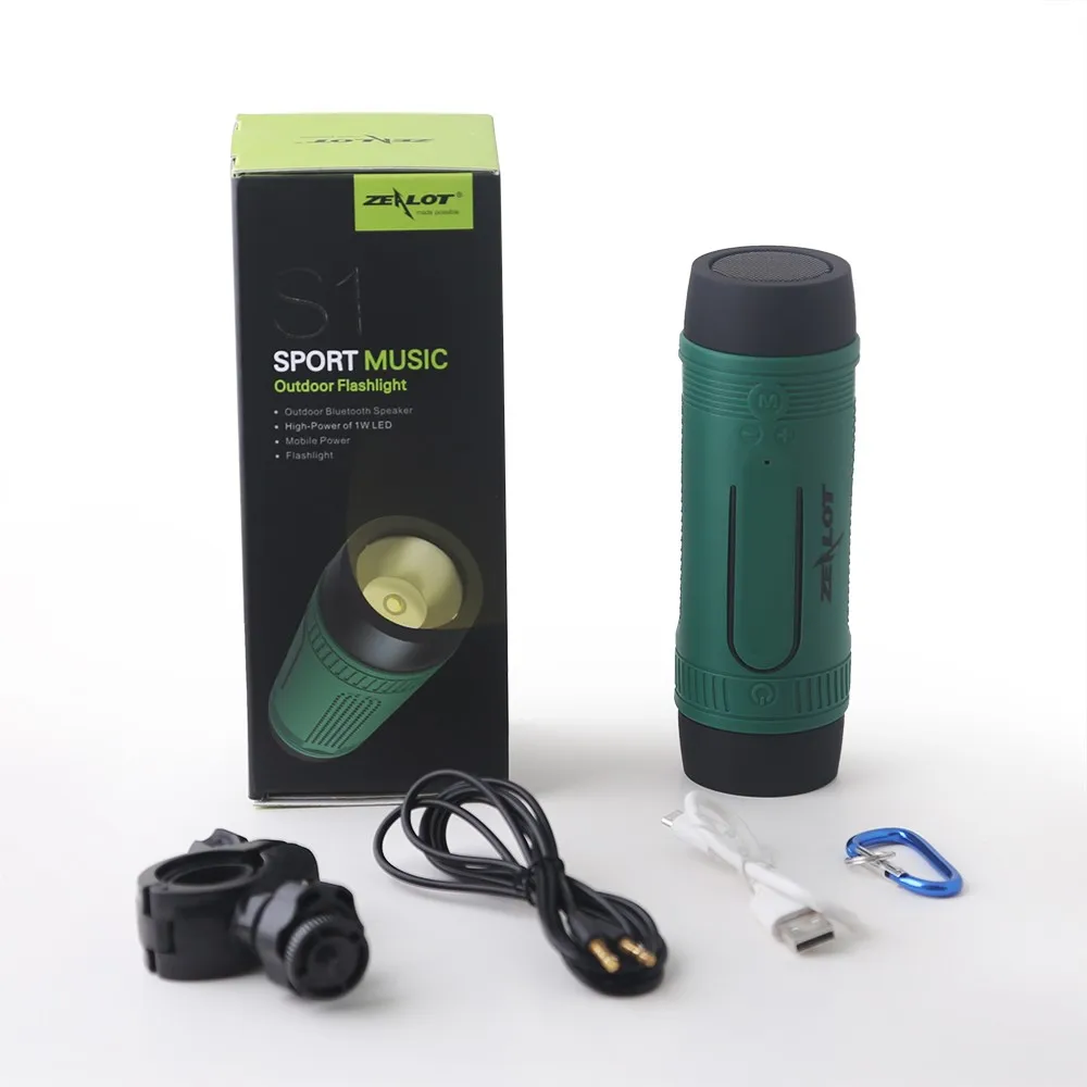 Фанатик S1 Bluetooth Динамик Открытый велосипедов Портативный сабвуфер бас