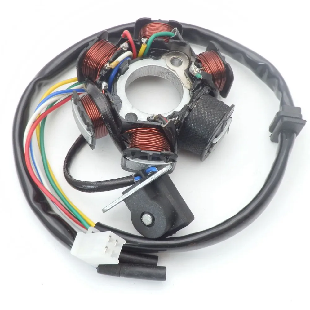 Мотор стартера скутера Электродвигатель Atv Магнитная пластина зажигания 6