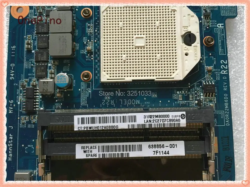 638856-001 для ноутбука HP PAVILION g7-1167dx G4-1000 записная книжка hp G4 G7 G7-1075dx g7-1017cl Материнская