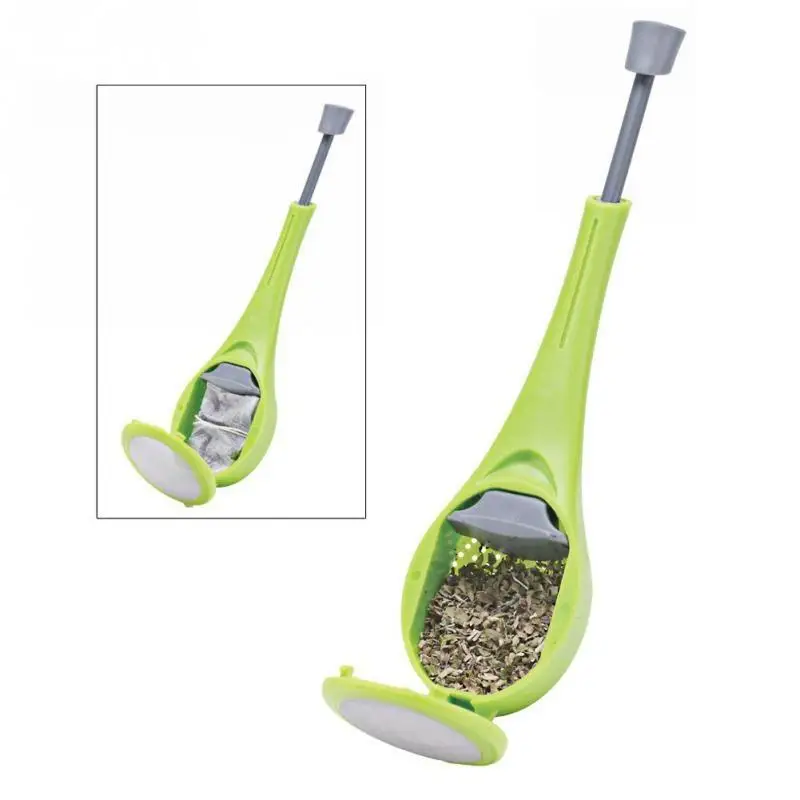 

New Tea Infuser Gadget Measure Swirl Steep Stir And Press Food Grade Plastic Tea Coffee Strainer Tea Tools LX3452