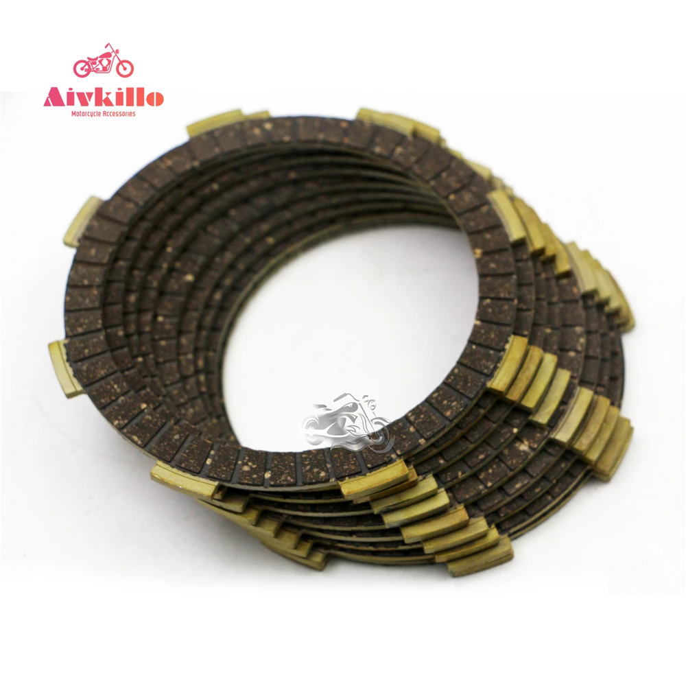

10pcs Clutch Friction Plates Set For Honda VFR400 NC24 1987-1988 Motorcycle
