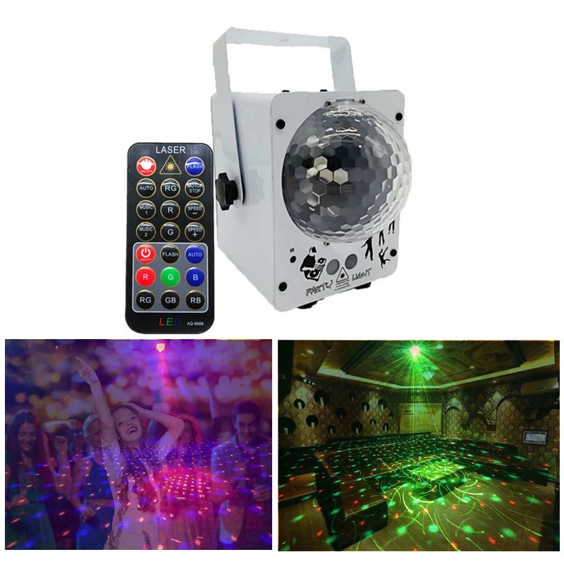 Дискотека Лазерный свет RGB проектор Вечерние огни DJ эффект освещения для продажи