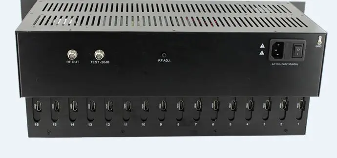 1080P 16 в 1 HD мини кодировщик модулятор (AV / HDMI in Φ RF out) цифровой QAM|hdmi in|mini 1080pdvb-c hdmi |