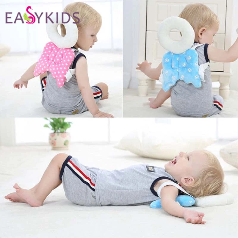 Детские игровые коврики защитные для головы милые крылышки анти Краш коврик в