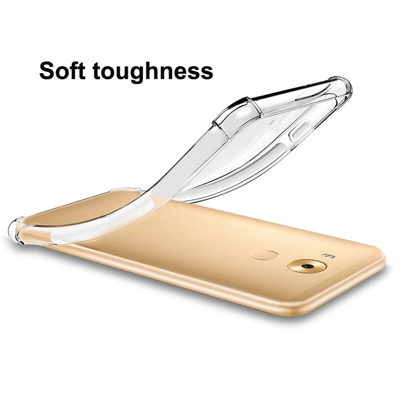 Чехол для Huawei Mate 8 чехол Капа мягкие прозрачные чехлы из термополиуретана подушка