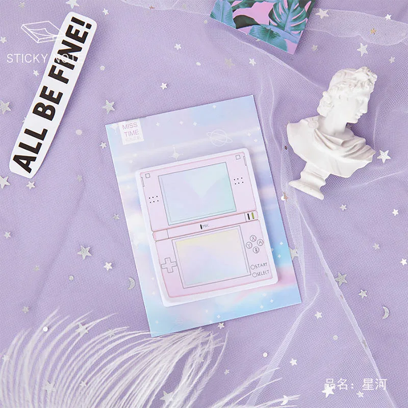 2 Креативный Vapor Wave самоклеящийся Набор стикеров для заметок закладки для блокнота школьные офисные канцелярские принадлежности Escolar Papelaria - Цвет: 2