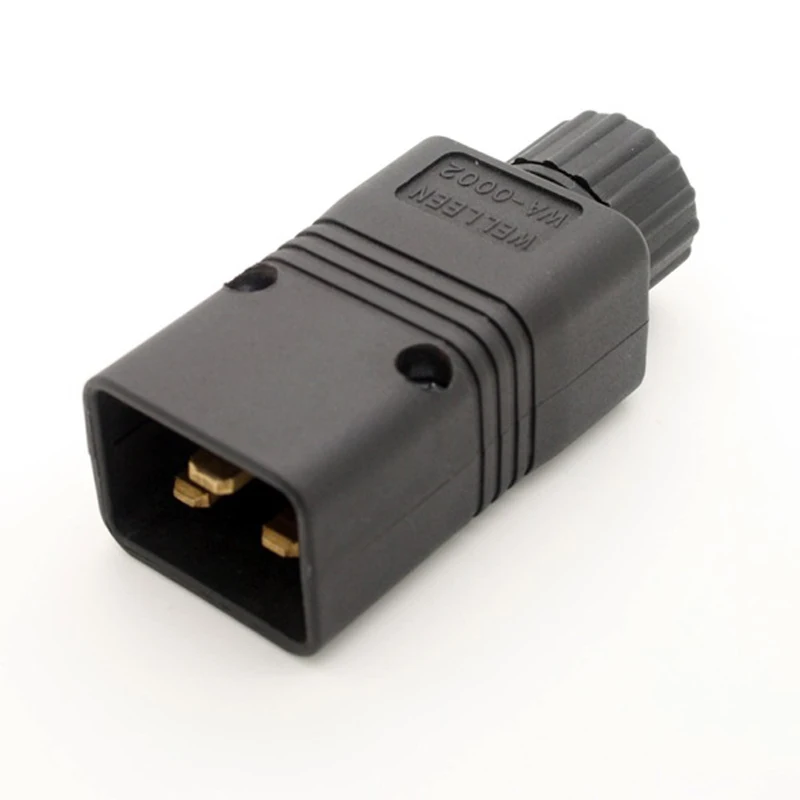 10 шт. IEC320 C20 разборка PDU подключение к питанию Съемная вилка UPS питания IEC штекер
