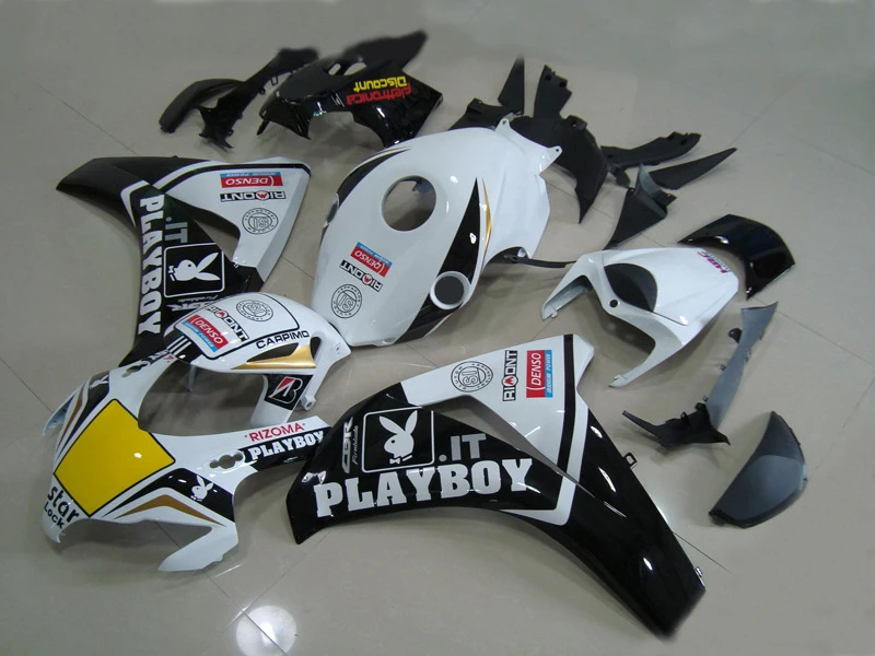 Nn белый черный желтый фэрингс100 % литьевая форма для HONDA CBR1000RR 2008 2009 2010 2011