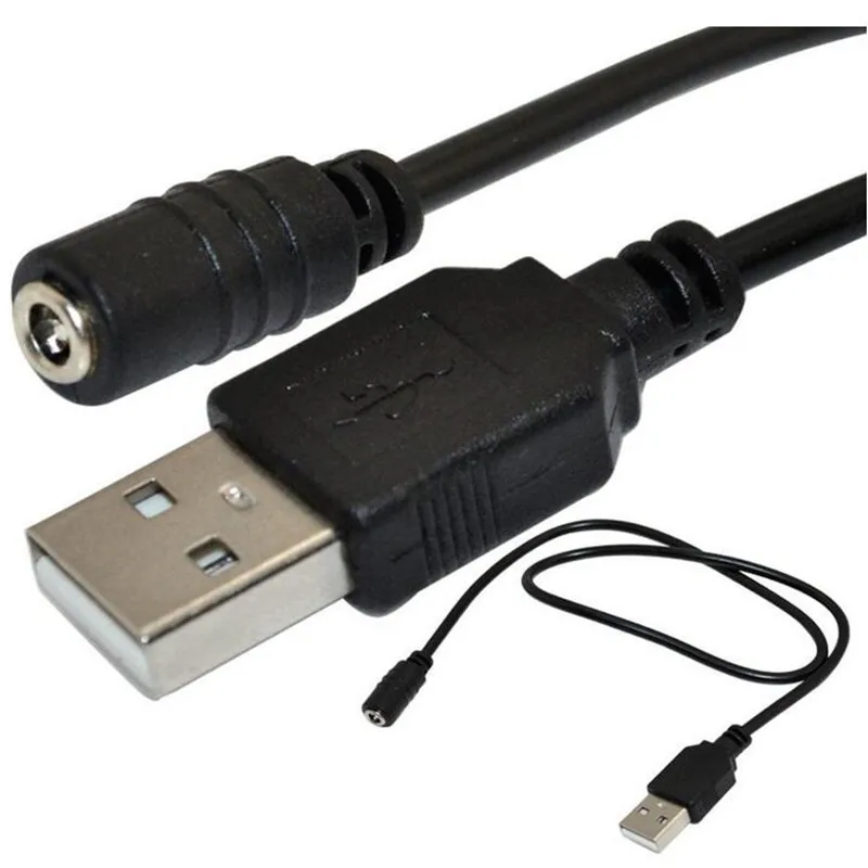 Штепсельная Вилка USB LBSC 50 см разъем питания постоянного тока 1 35x3 5 мм В кабель |