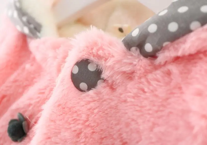 Шерстяная куртка для маленьких девочек зимняя детская шаль одежда флисовая