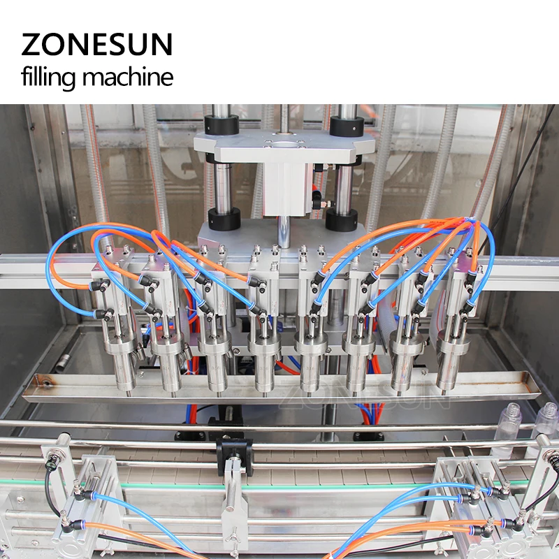 ZONESUN Автоматическая пневматическая высокоскоростная производственная линия для напитков парфюмерная пивная питьевая вода молочное масло разливочная машина Поставщик