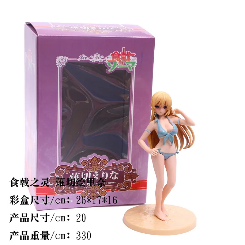 Аниме Япония Shokugeki no Soma Nakiri erina экшн фигурка сексуальные куклы для девочек игрушки