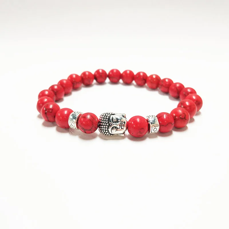 

Black Lava Stone Tiger Eye Buddha Beads Bracelets Bangles Charm Natural Stone Charm Bracelets For Women/ Men Jewelry