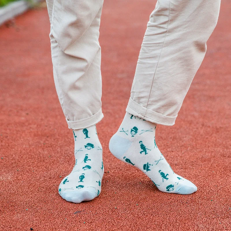 10 Пар/лот Новый ближний мужчины носки Чаплин классические зимние