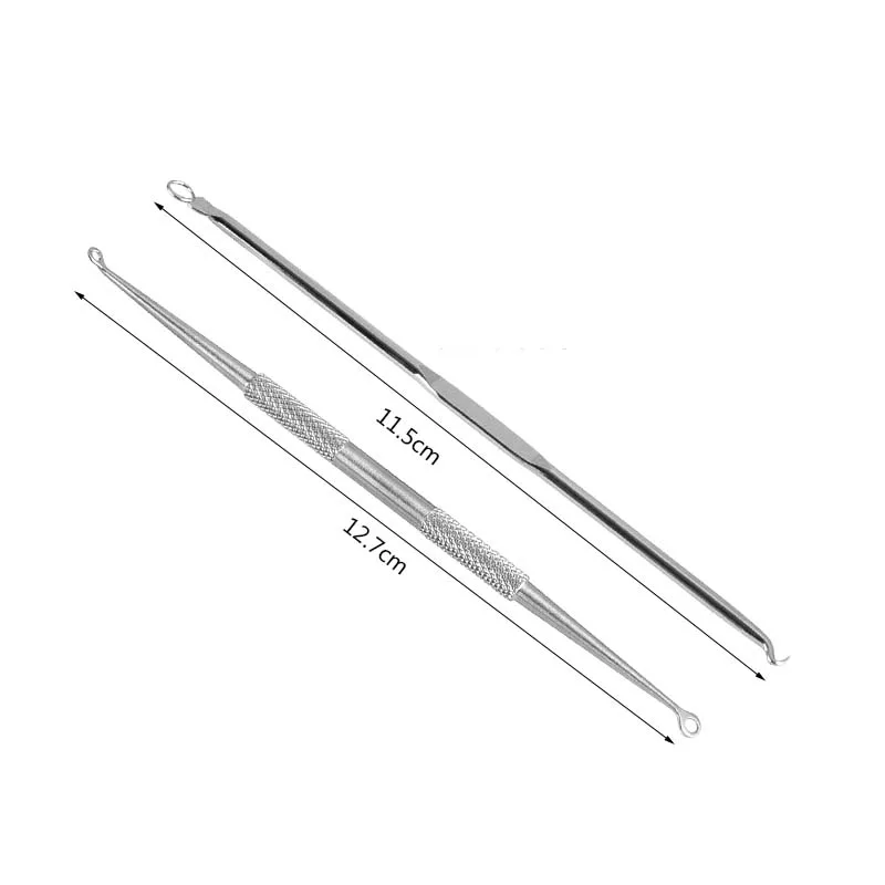 7 шт. набор инструментов для удаления черных точек|tweezers acne|needle acnefacial kit |