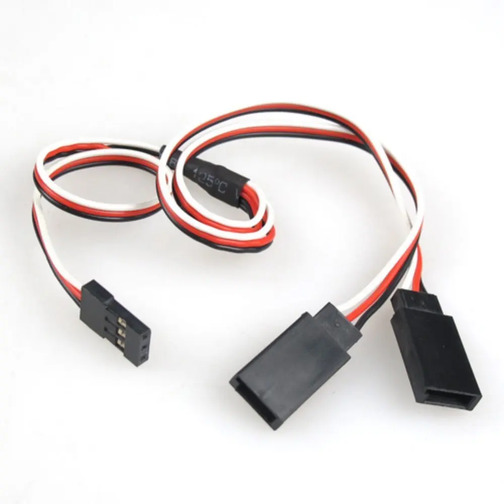 HOBBYMATE 500 мм 19 7 &quotДлина RC Servo Y удлинитель Кабель Lead 3 контактный провод мужской и