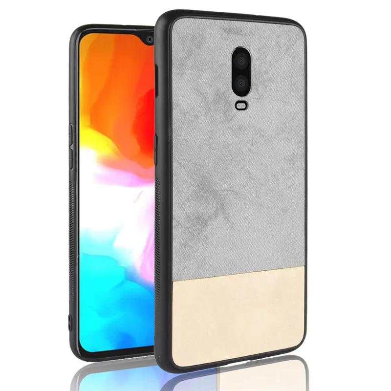 Чехол для Oneplus 6T McLaren Edition чехол тканевый с силиконовым краем полное покрытие