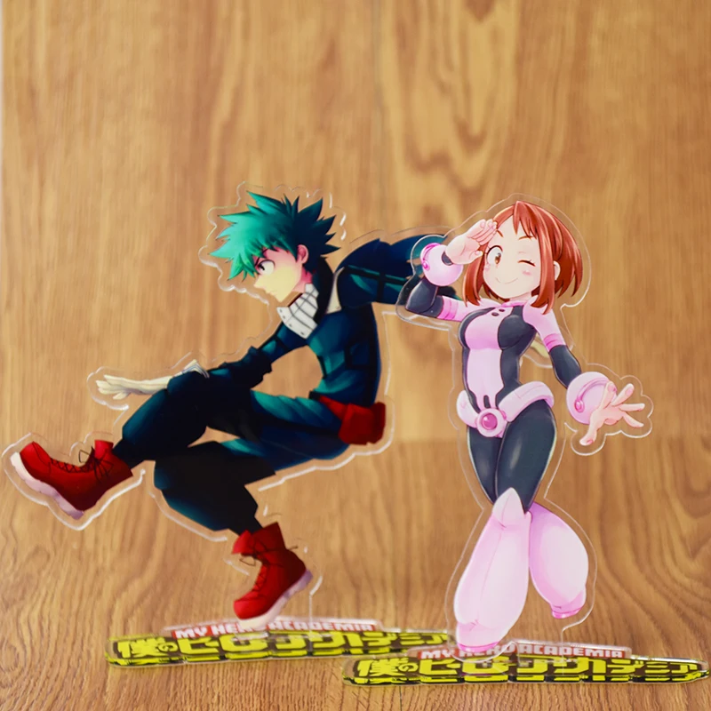 С героями из мультфильма Мой герой Академии Bakugou Katsuki химико Тога OCHACO URARAKA Косплэй