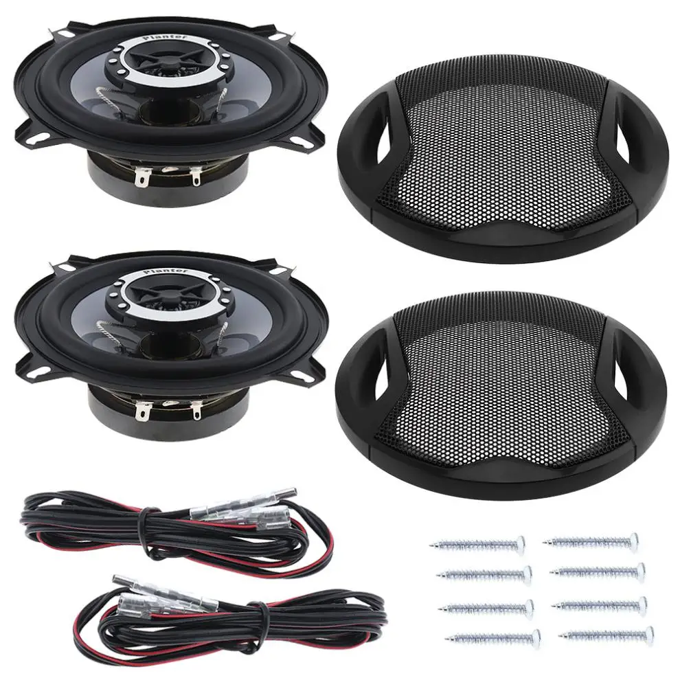 TS-G1341R 2 шт. 5 дюймов 300 Вт автомобильный HiFi коаксиальный динамик для двери