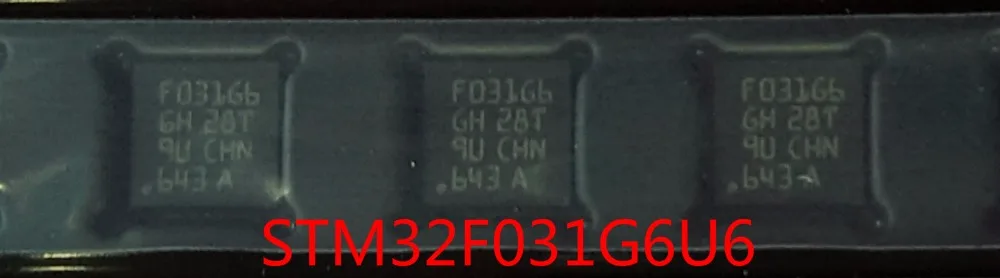 STM32F031G6U6 STM32F031G6U6TR QFN28 031G6 F031G6 | Электроника