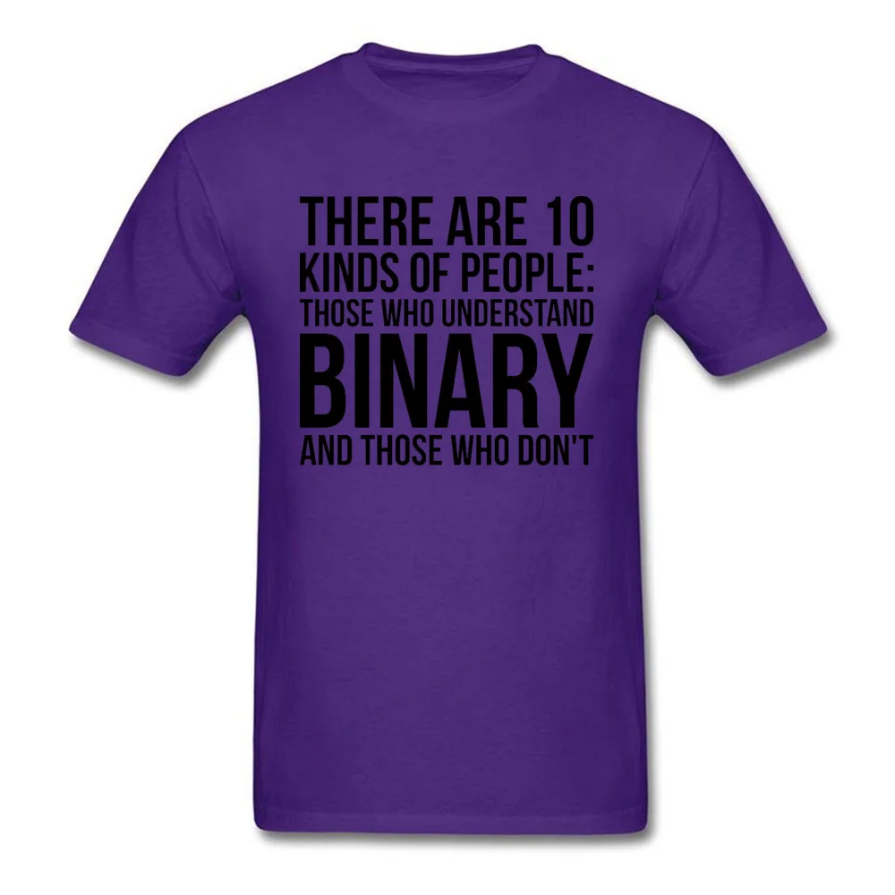 Понять двоичных или не футболки новые мастер Для мужчин футболка смешные Говоря