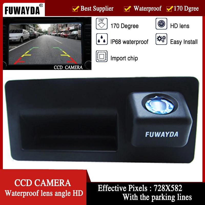 

Камера заднего вида FUWAYDA для Audi A4 A6 A8L S5 Q3 Q5