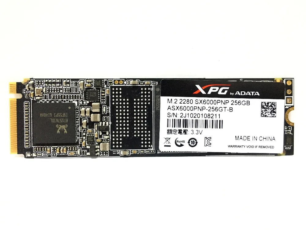 ADATA XPG SX6000 256 ГБ 512 Гб PCIe Gen3x4 M.2 2280 для настольного компьютера внутренний жесткий