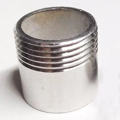 4 &quotBSP Мужской 304 фитинги из нержавеющей стали Сварка Ниппель Соединительный