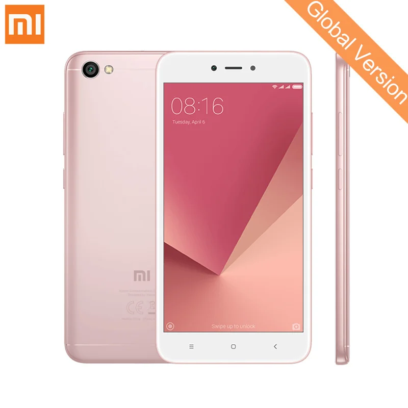 Глобальная версия Xiaomi Redmi Note 5A мобильный телефон 2 ГБ 16 Snapdragon 425 4 ядра 5 дюймов 13MP