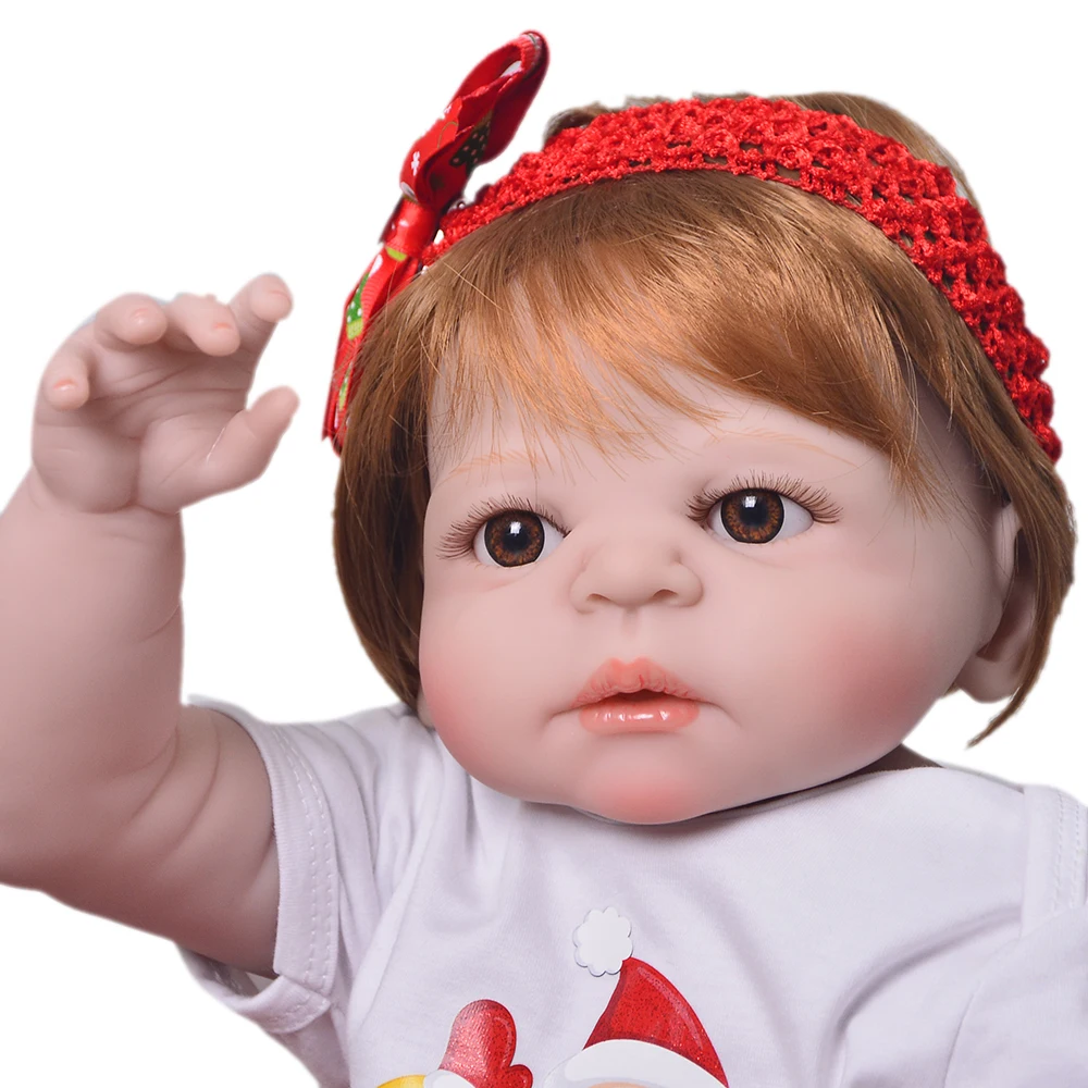 Кукла Bebes Reborn 57 см Rebon Princess victoria Girl силиконовая кукла reborn baby игрушки подарок для