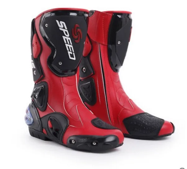 Обувь для езды на мотоцикле ботинки пересеченной местности Мужская гоночная