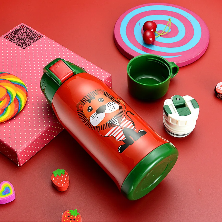 600 мл дети из нержавеющей стали Термос кружка термос Детские Термальность чашка