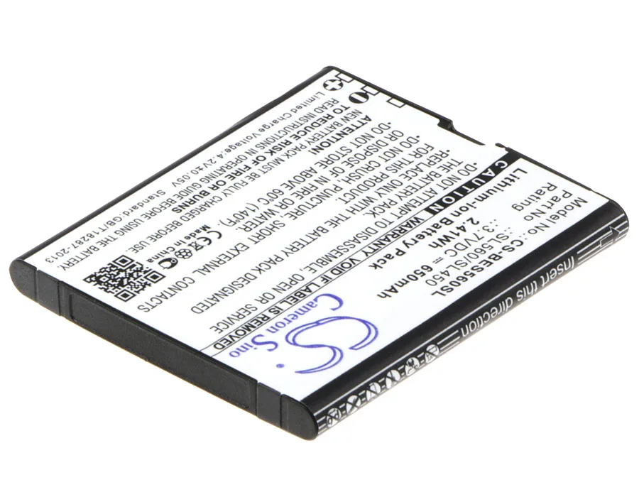 Аккумулятор Cameron Sino 650mAh SL560/SL450 для Bea-fon SL450 SL560 | Мобильные телефоны и аксессуары
