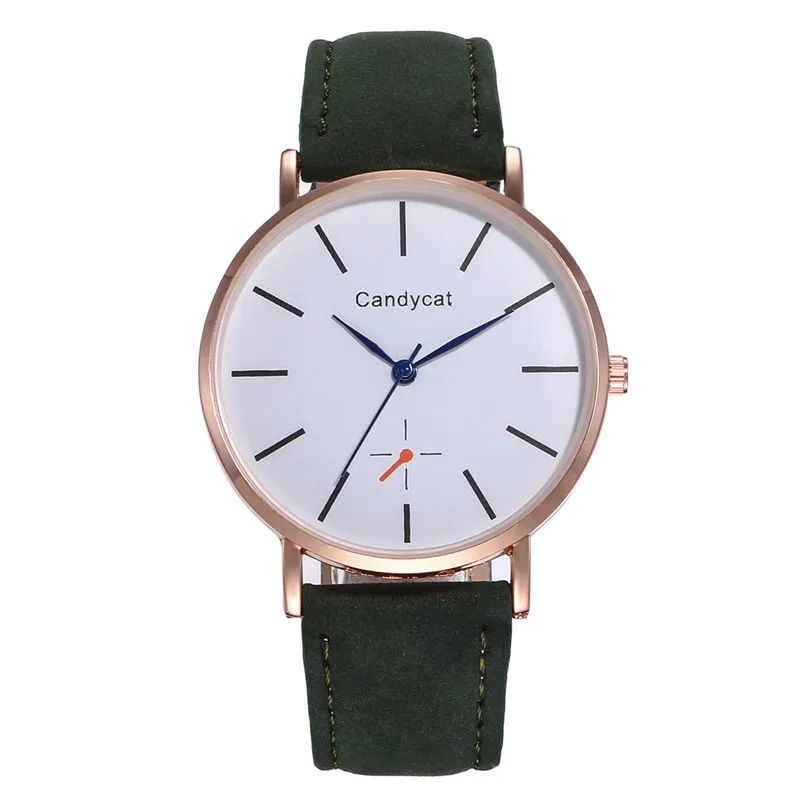 Часы женские кварцевые с кожаным ремешком стильные люксовые Простые