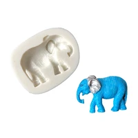elephant silicone mold fondant cake decoration animal chocolate candy cookies pastry mould cake baking tools